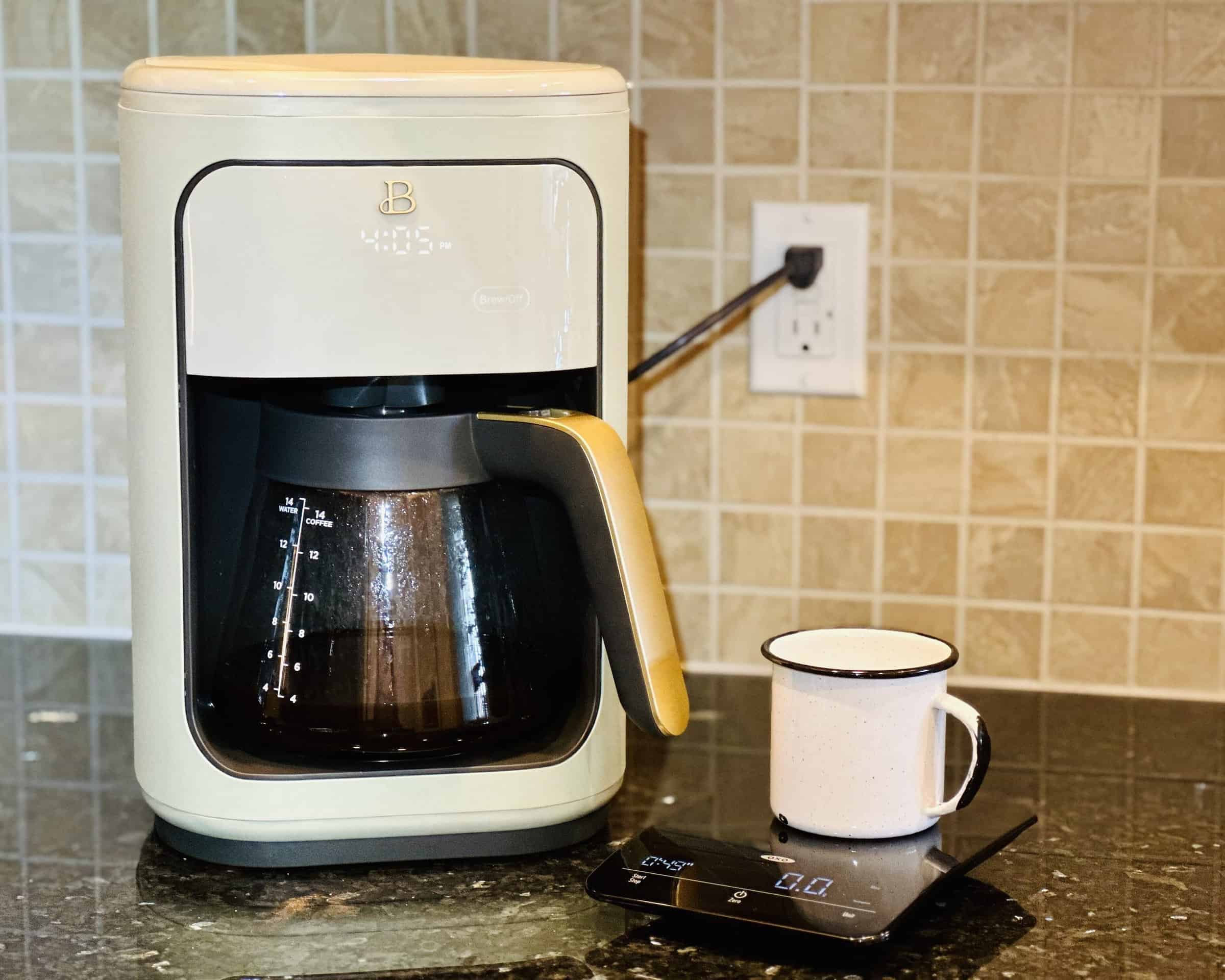 Drew Barrymore's Beautiful 14-cup coffee maker is back in stock at Walmart